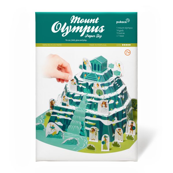 Επιτραπέζιο Παιχνίδι - Το βουνό του Ολύμπου Paper Toy
