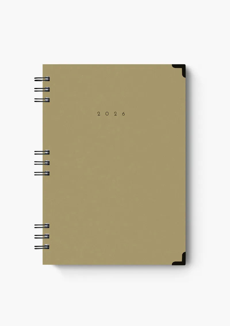 Ημερήσιο ημερολόγιο 17x25 - Cotton Spiral