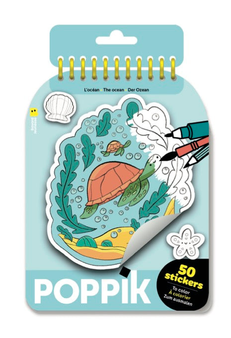Colouring Stickers - Ωκεανός