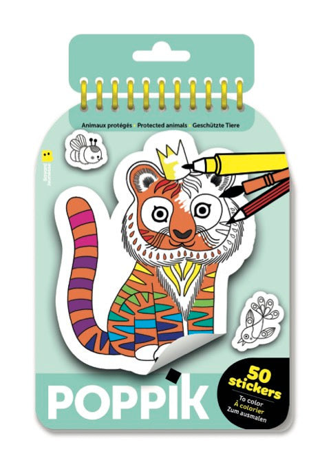 Colouring Stickers - Ζώα