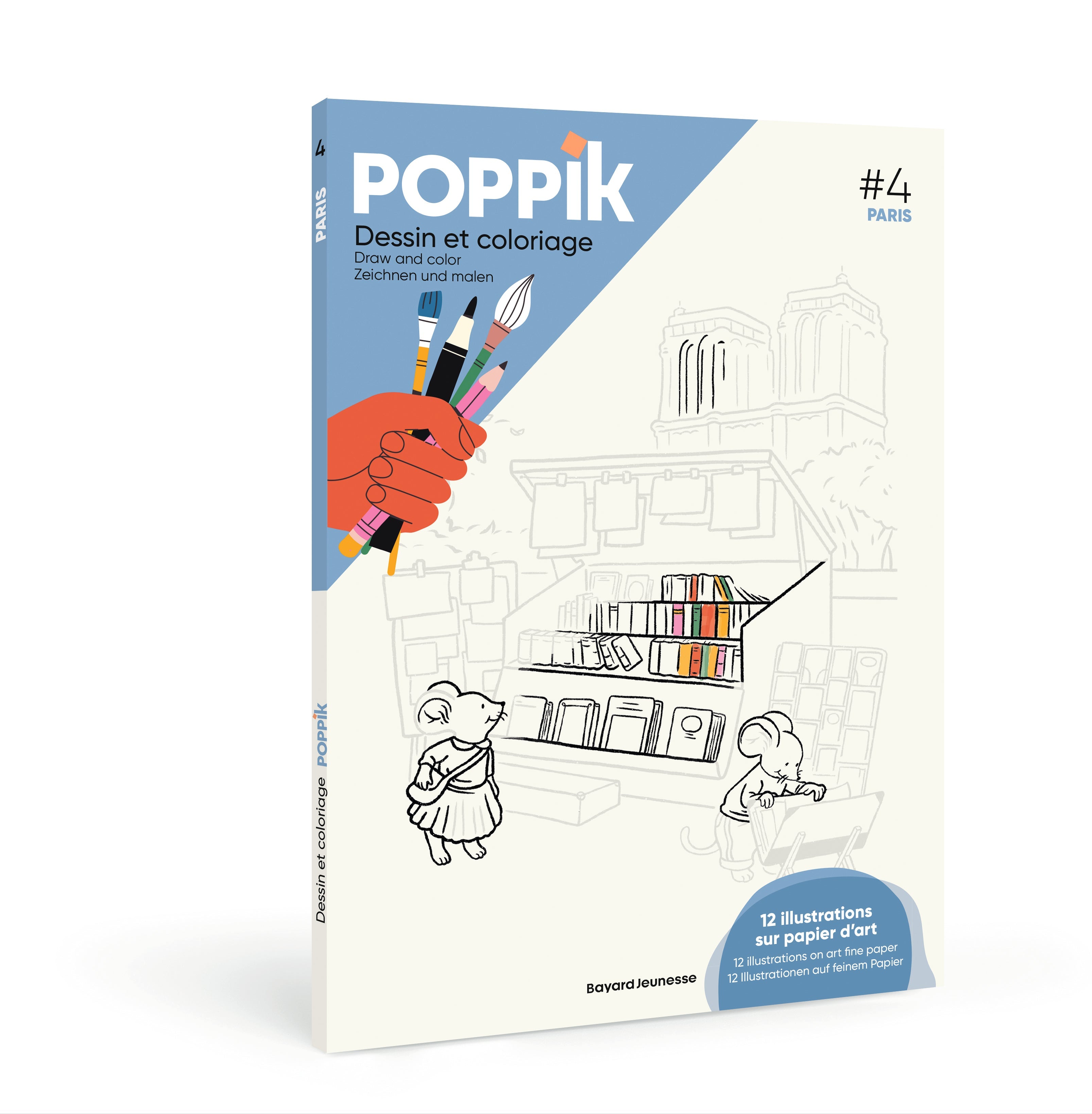 Drawing & Colouring Book - Παρίσι