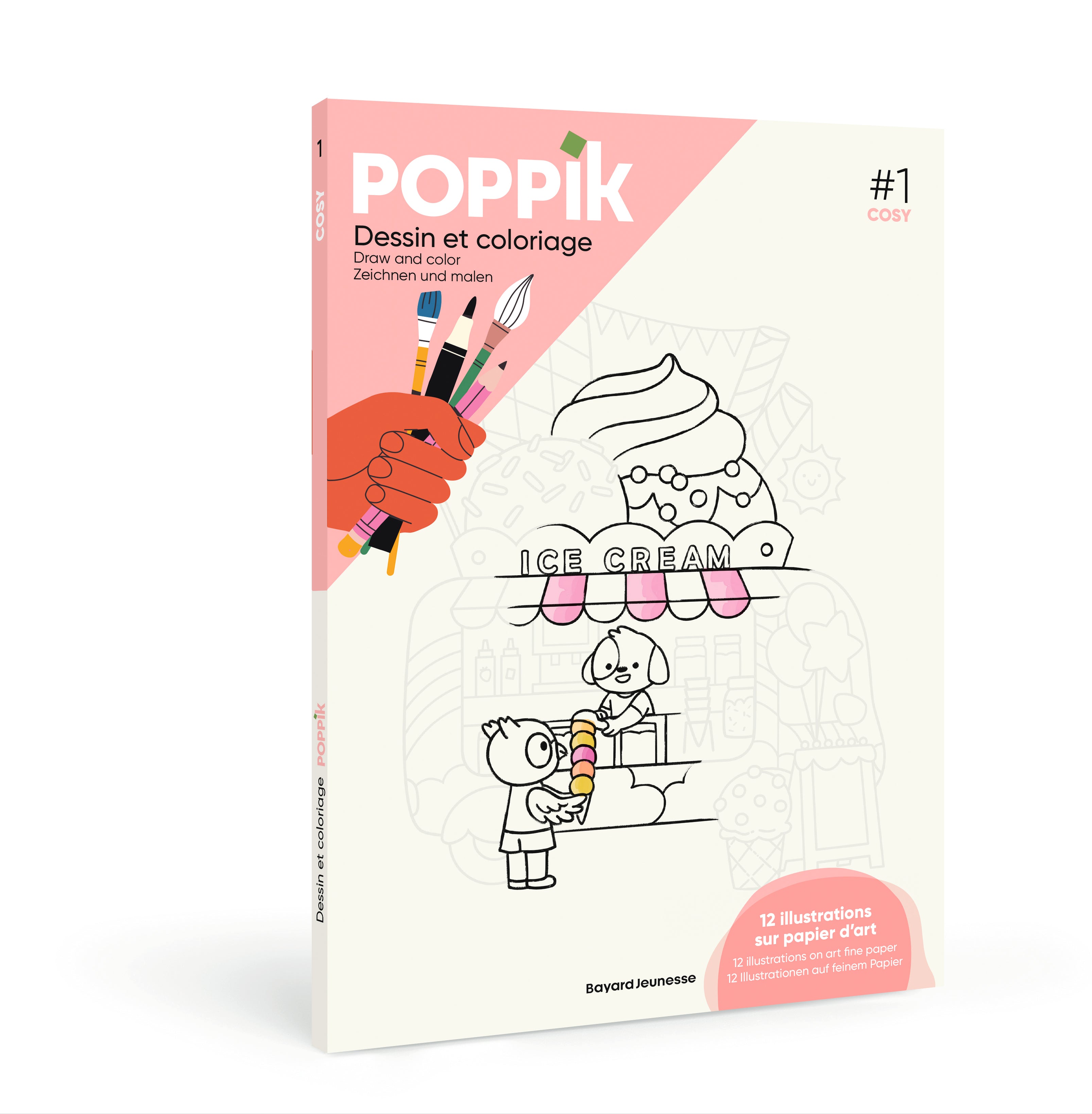Drawing & Colouring Book - Cosy