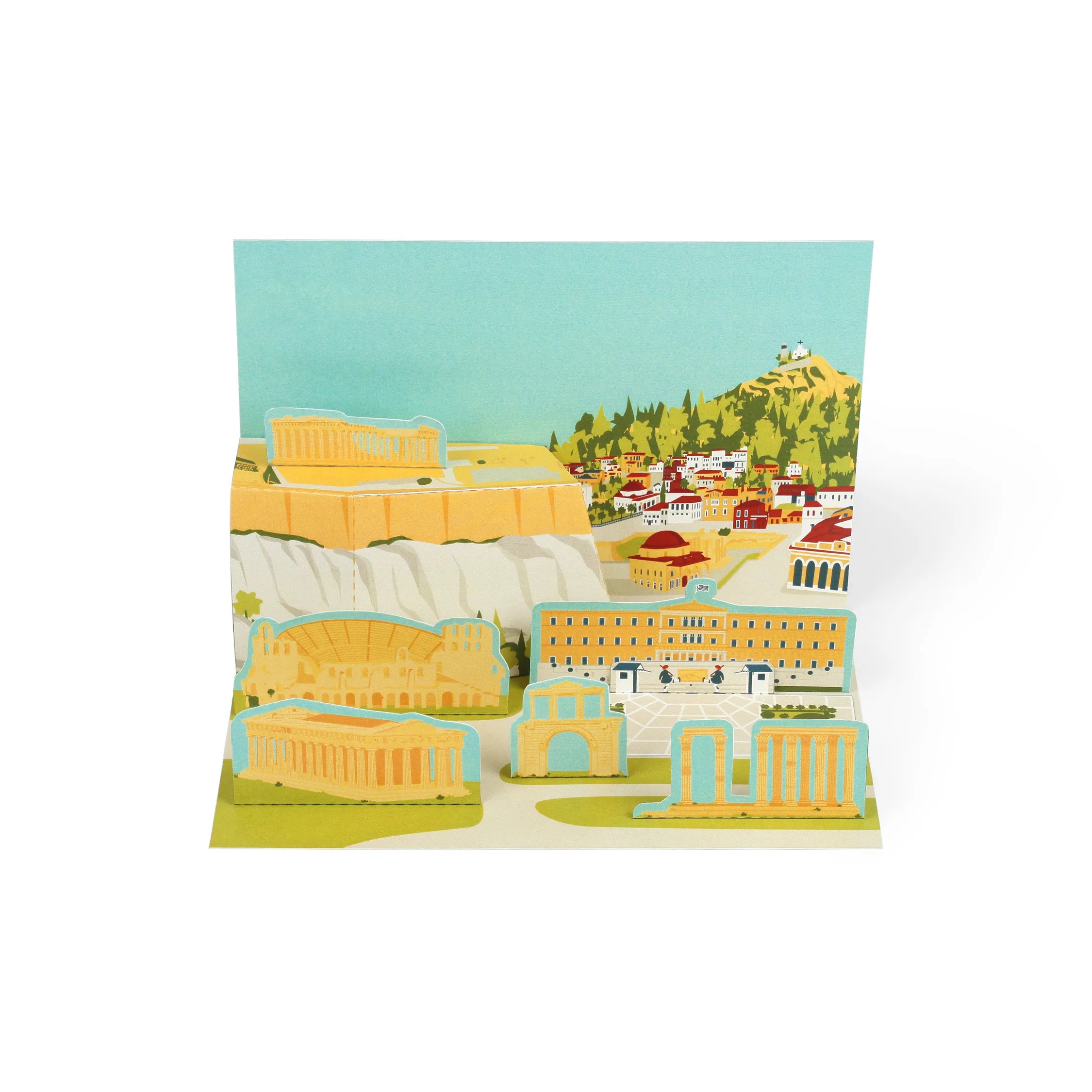 Paper Set - Αθήνα Cart Postal