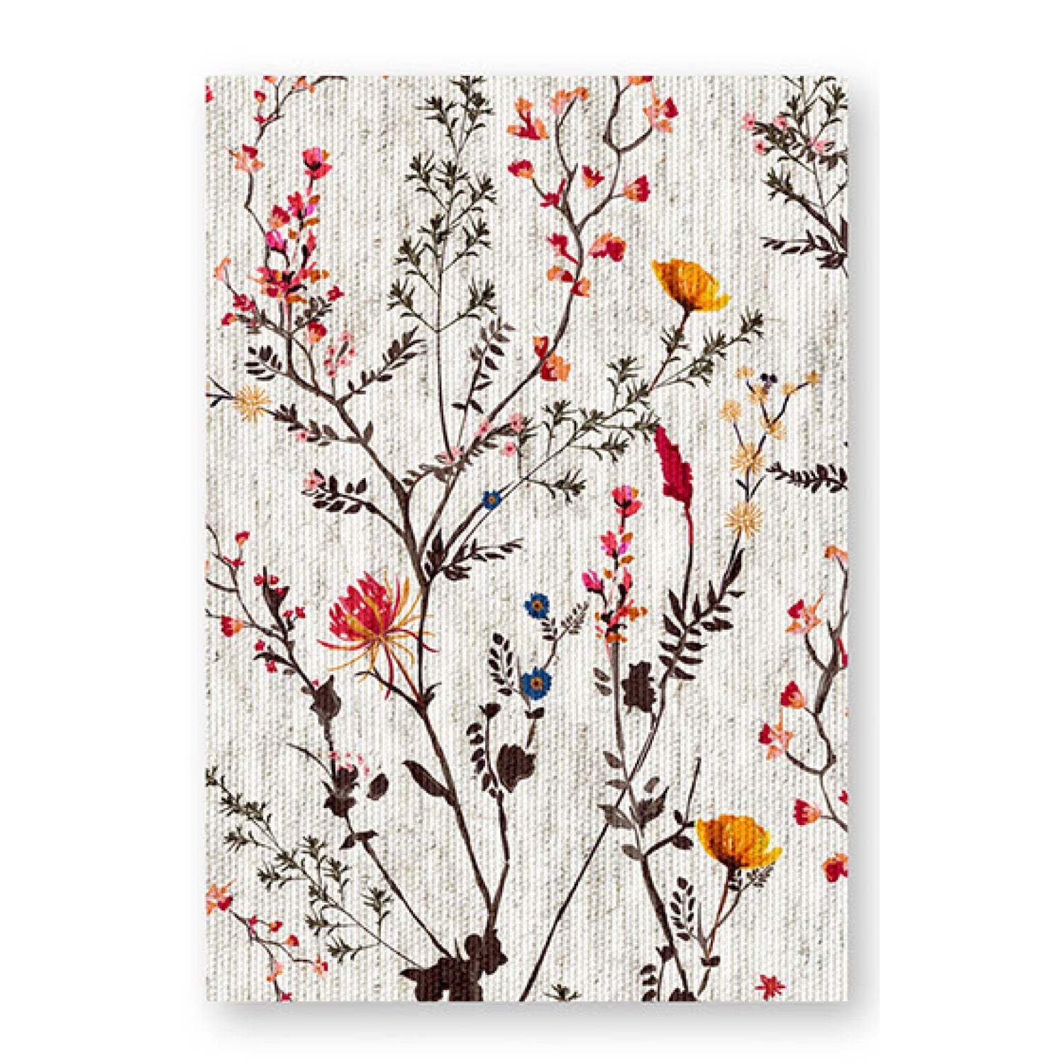 Premium Ημερολόγιο Ημερήσιο 2026 με Βυζαντινή Βιβλιοδεσία - Chinese Blooming Flowers