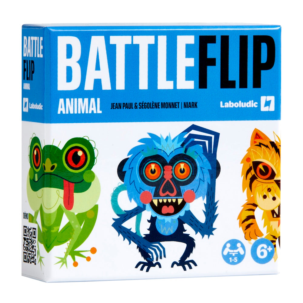 Επιτραπέζιο Παιχνίδι BATTLE FLIP Ζώα