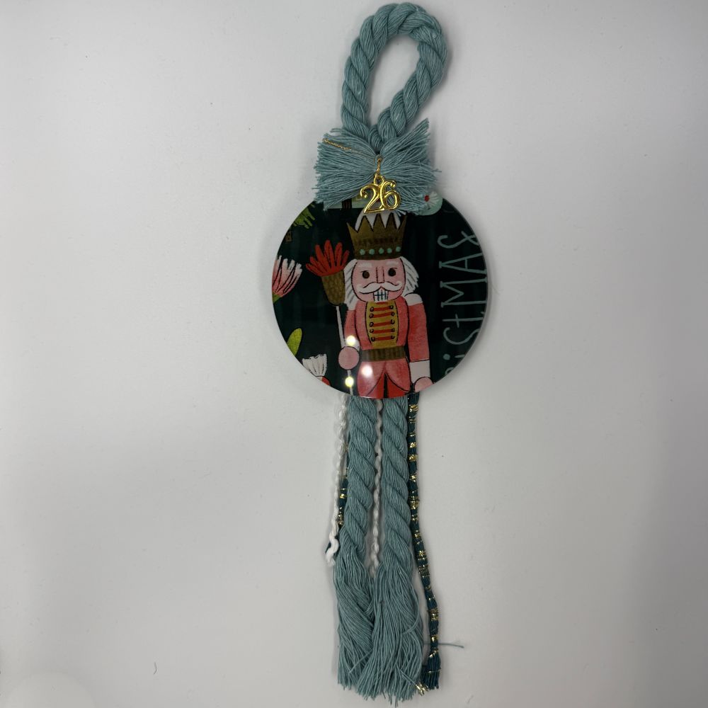 Χριστουγεννιάτικο στολίδι από plexiglass - Γούρι 2026