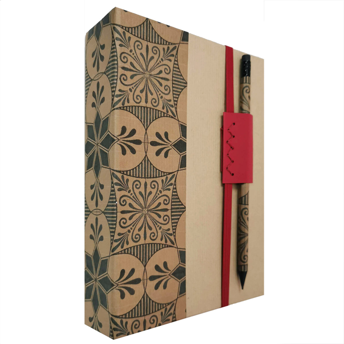 Premium Χειροποίητo Σημειωματάριo σε κασετίνα - Italian Ornament