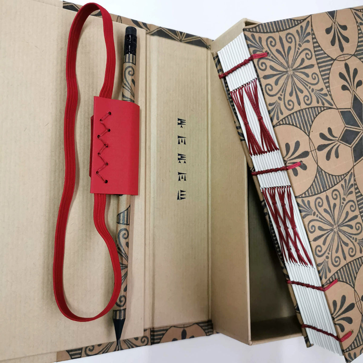 Premium Χειροποίητo Σημειωματάριo σε κασετίνα - Italian Ornament