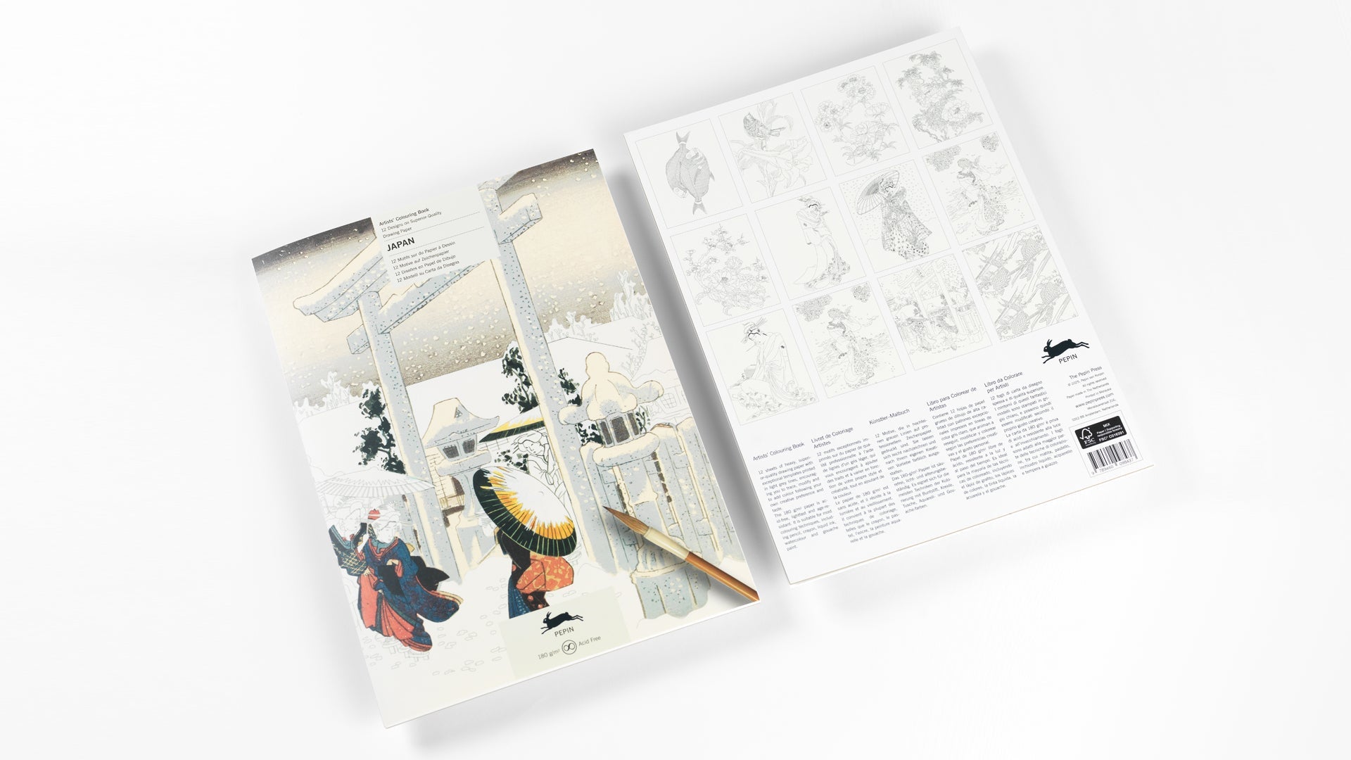 Artists’ Colouring Book - Japan