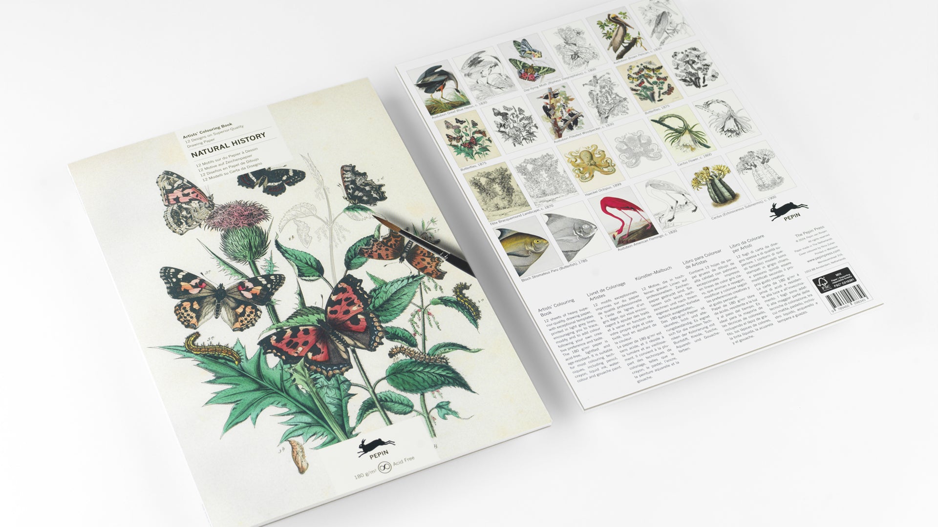 Artists’ Colouring Book - Natural History