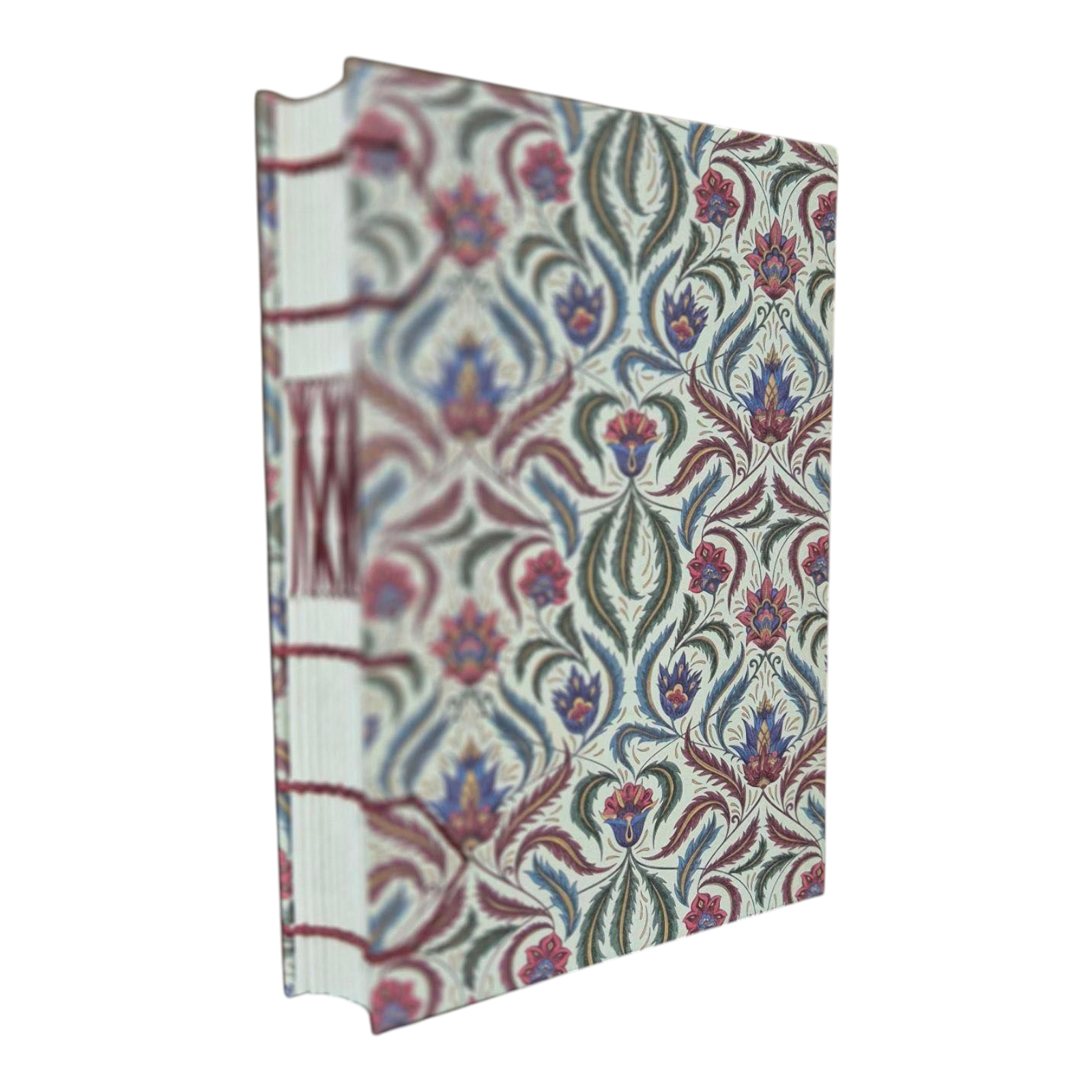 Ημερολόγιο Ημερήσιο 2026 με Βυζαντινή Βιβλιοδεσία - Bordeaux Floral