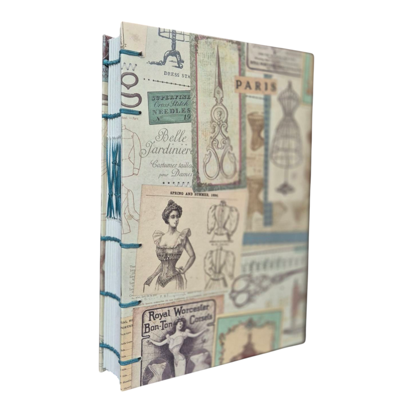 Ημερολόγιο Ημερήσιο 2026 με Βυζαντινή Βιβλιοδεσία - Sewing