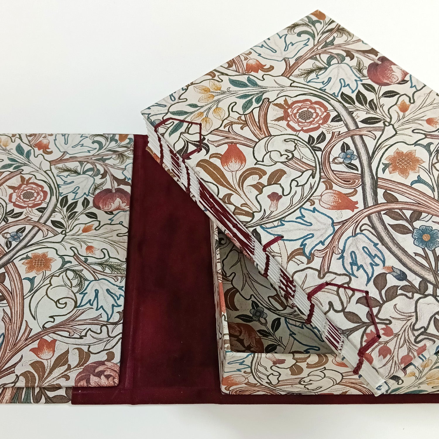 Premium Χειροποίητo Σημειωματάριo σε κασετίνα - Acanthus portiere