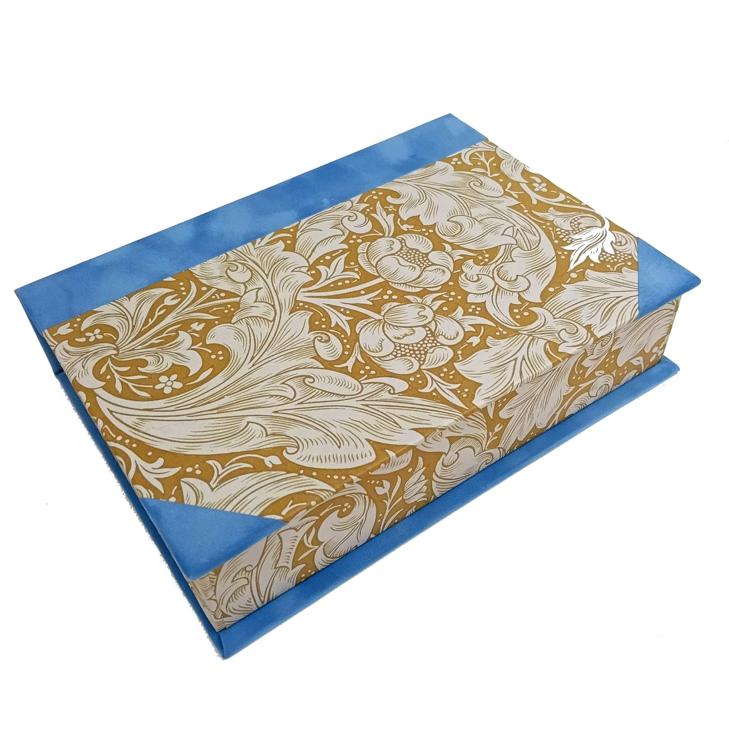 Premium Χειροποίητo Σημειωματάριo σε κασετίνα - Bachelors Button