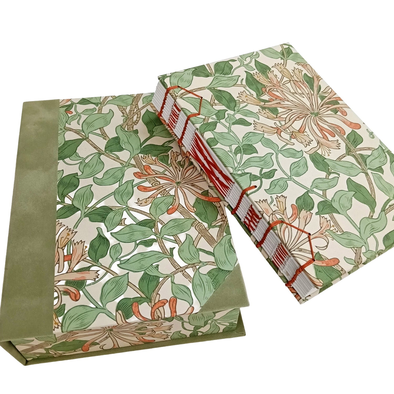 Premium Χειροποίητo Σημειωματάριo σε κασετίνα - Honeysuckle 1883