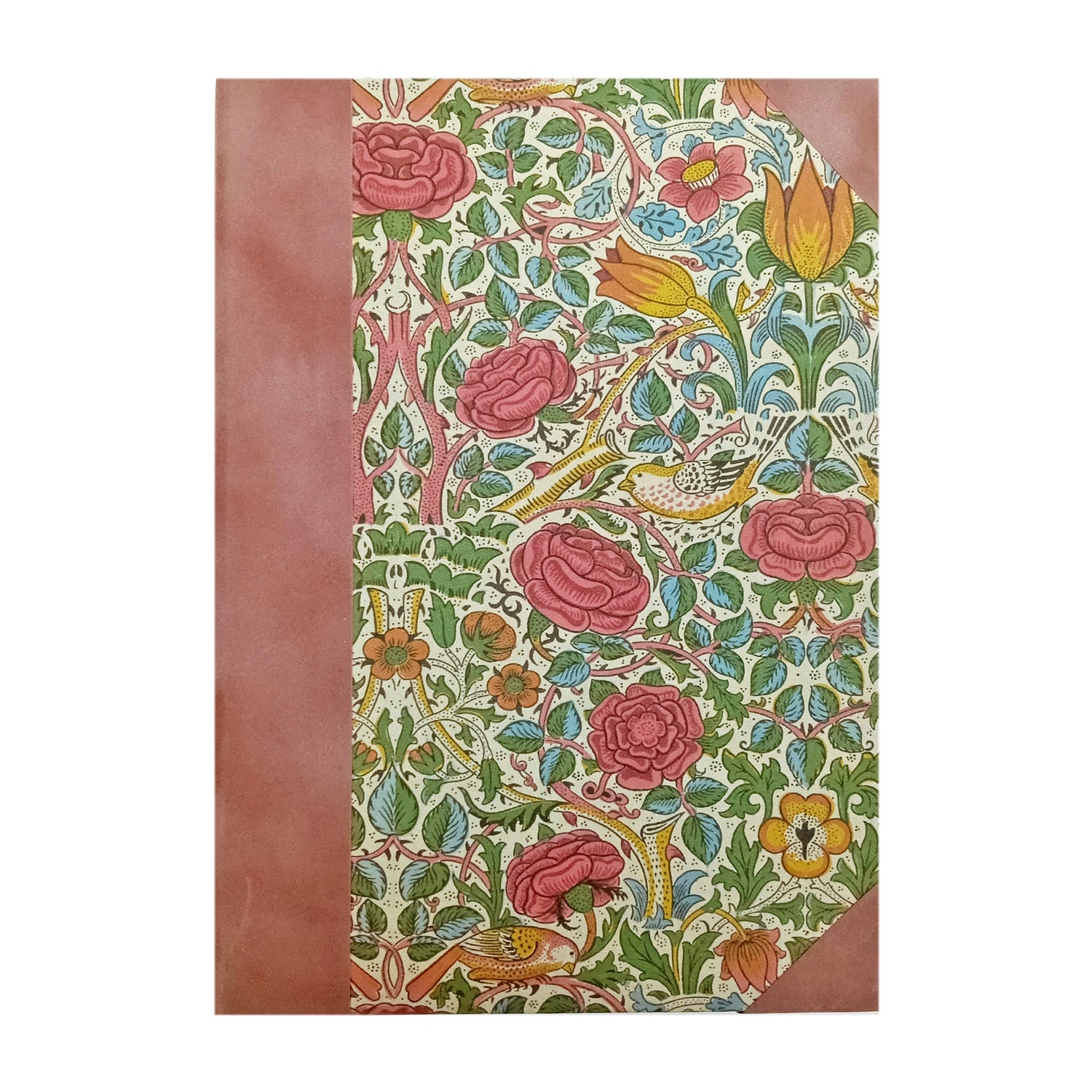 Premium Χειροποίητo Σημειωματάριo σε κασετίνα - Rose textile