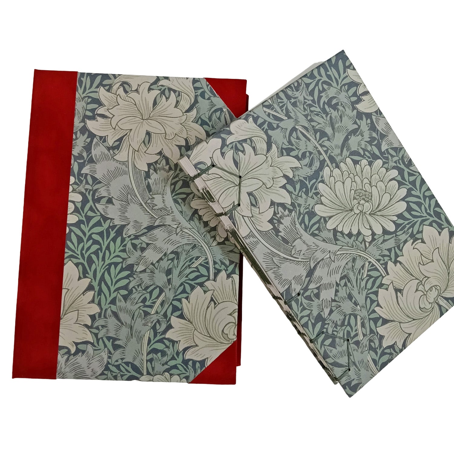 Premium Χειροποίητo Σημειωματάριo σε κασετίνα - Sidewall Chrysanthemum 1877