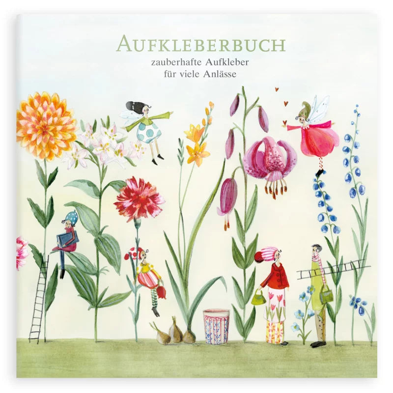 Βιβλίο με αυτοκόλλητα - Λουλούδια με ξωτικά
