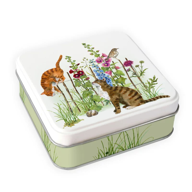 Μεταλλικό Κουτάκι - Hollyhocks