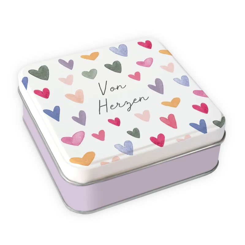 Μικρό μεταλλικό κουτί "Καρδιά"