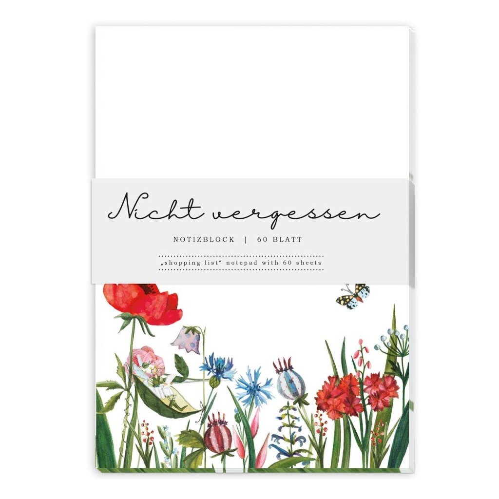 Σημειωματάριο A6 - Λιβάδι με παπαρούνες