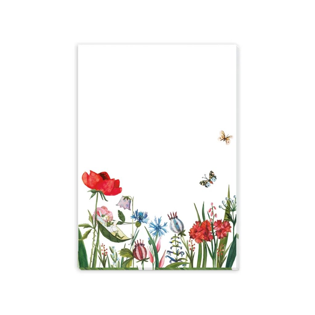 Σημειωματάριο A6 - Λιβάδι με παπαρούνες