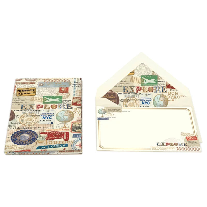 Σετ Ευχετήριες Κάρτες Μεσαίο - Explore