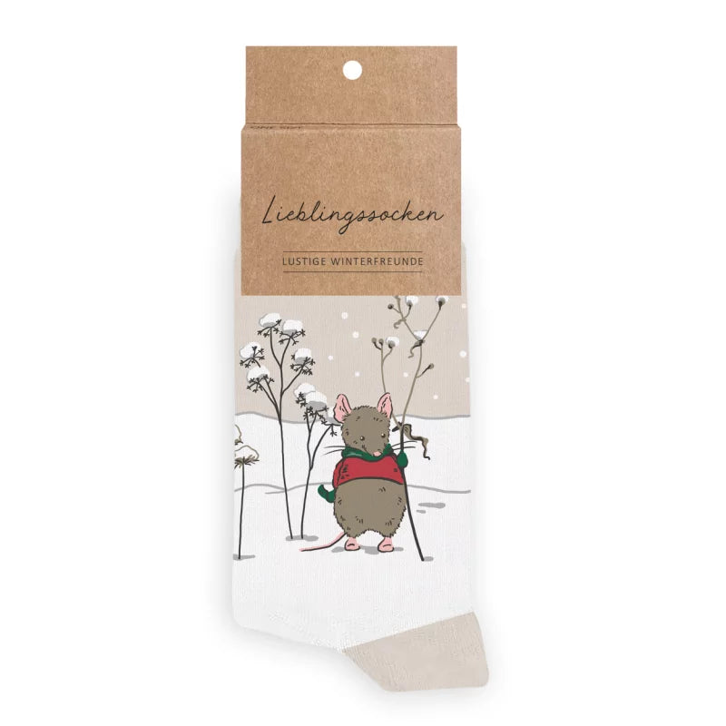 Κάλτσες "Αστείοι Χειμερινοί Φίλοι"