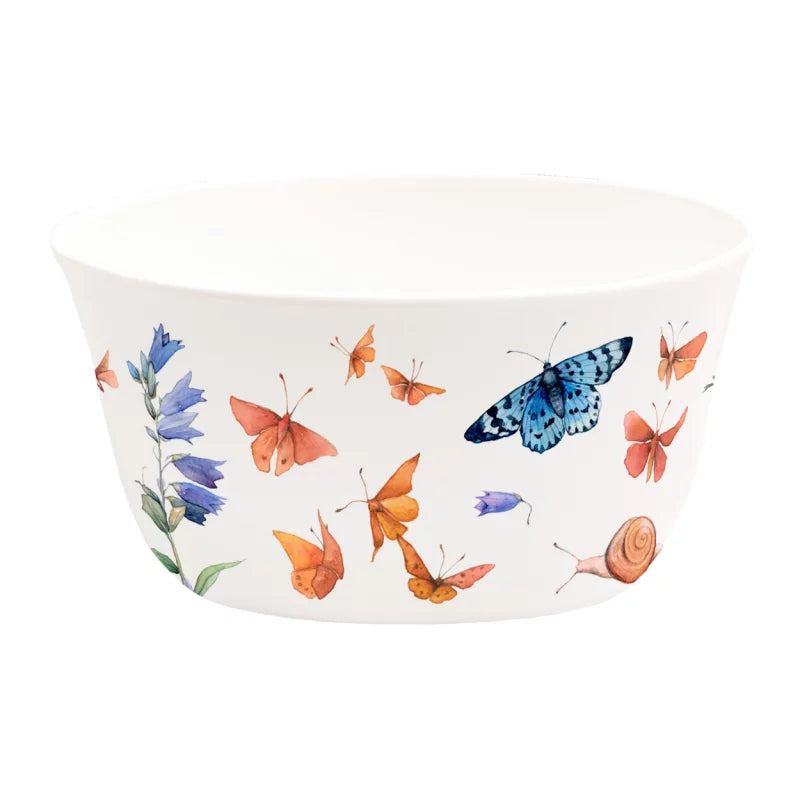 Πορσελάνινο μπολ δημητριακών - Λιβάδι πεταλούδων