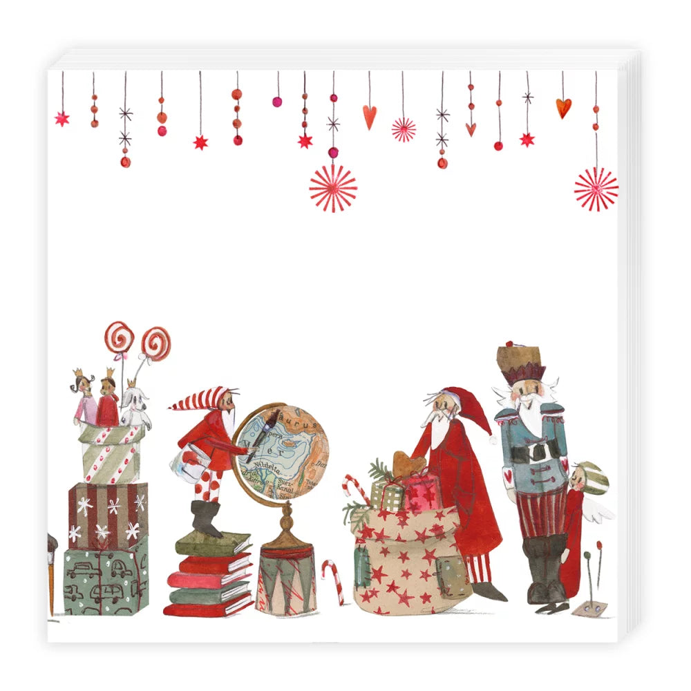 Χαρτοπετσέτες Χριστουγεννιάτικο εργαστήριο