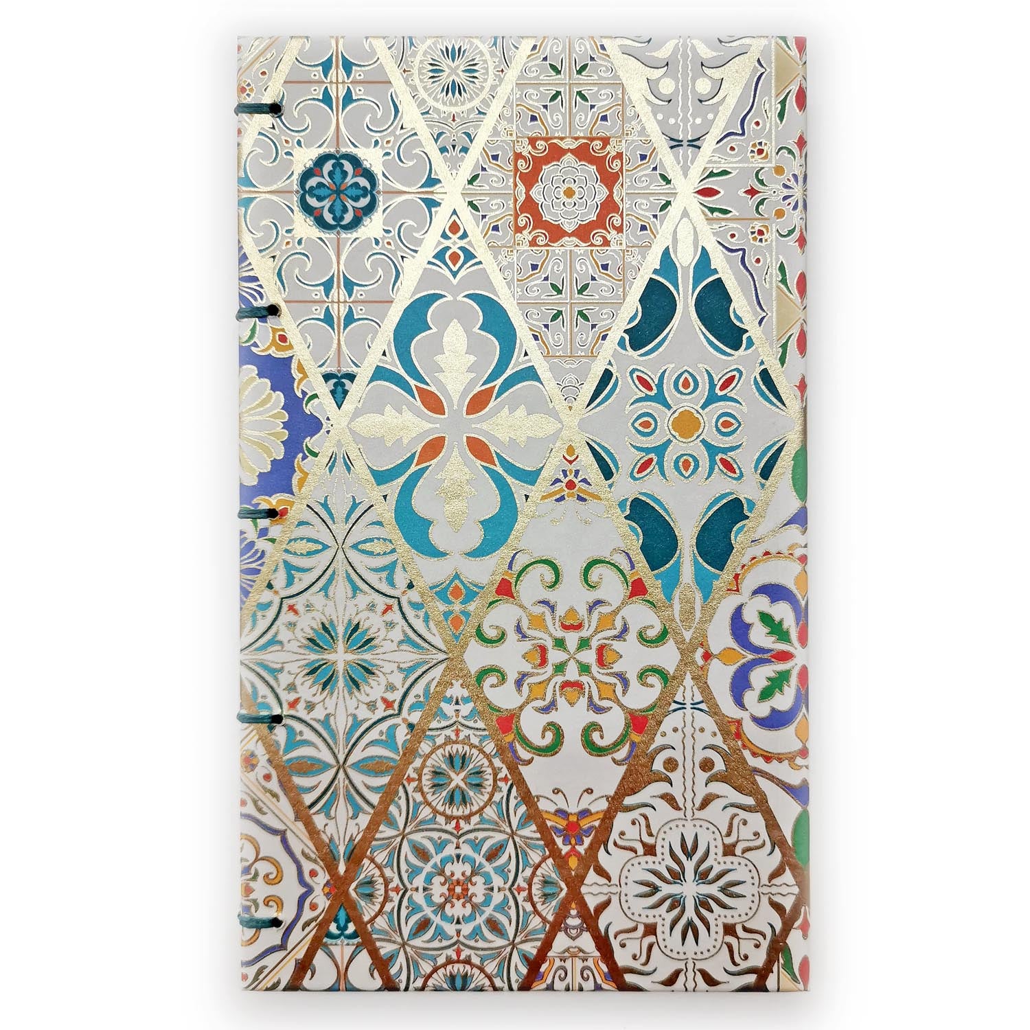 Χειροποίητo Σημειωματάριo με Βυζαντινή Βιβλιοδεσία - Alhambra