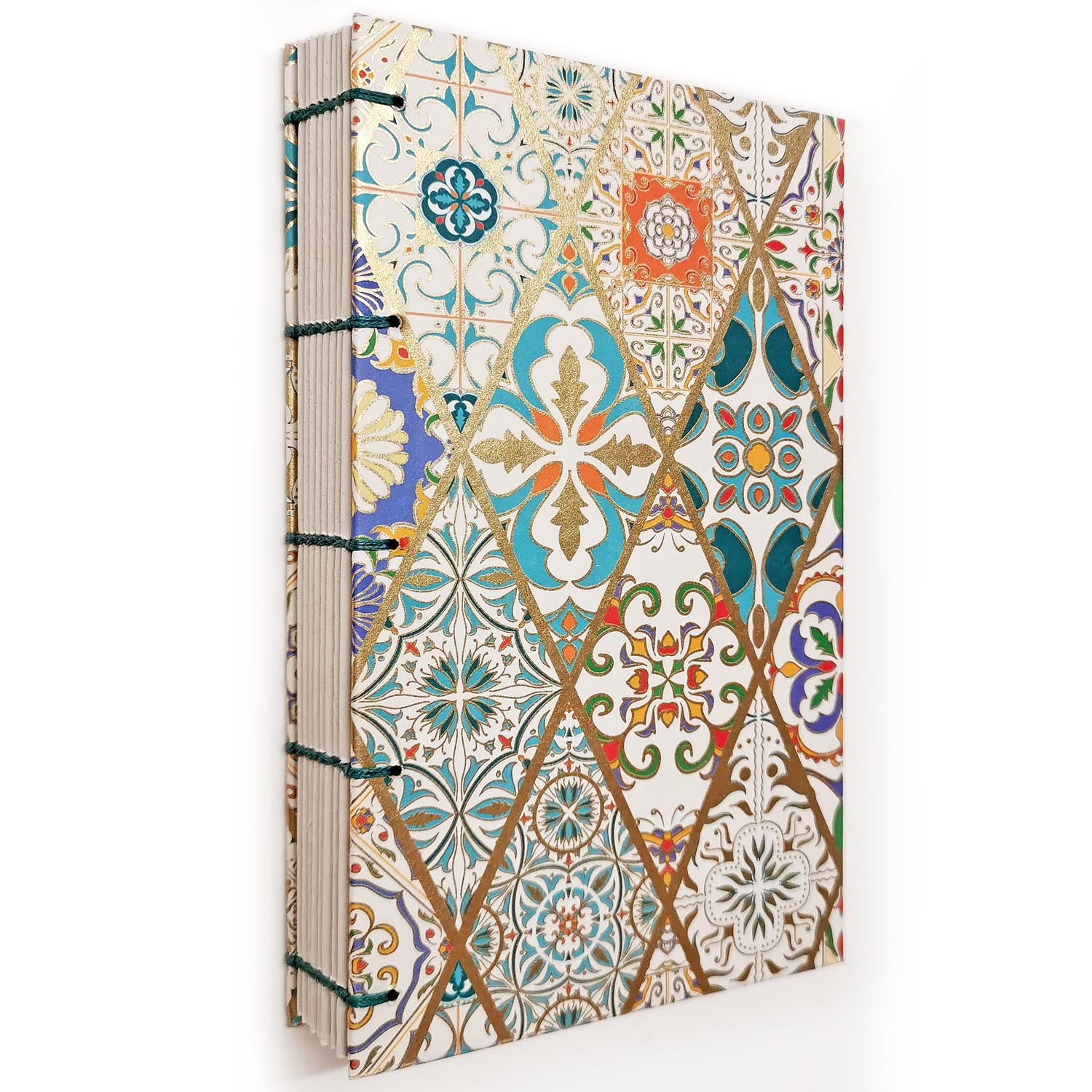 Χειροποίητo Σημειωματάριo με Βυζαντινή Βιβλιοδεσία - Alhambra