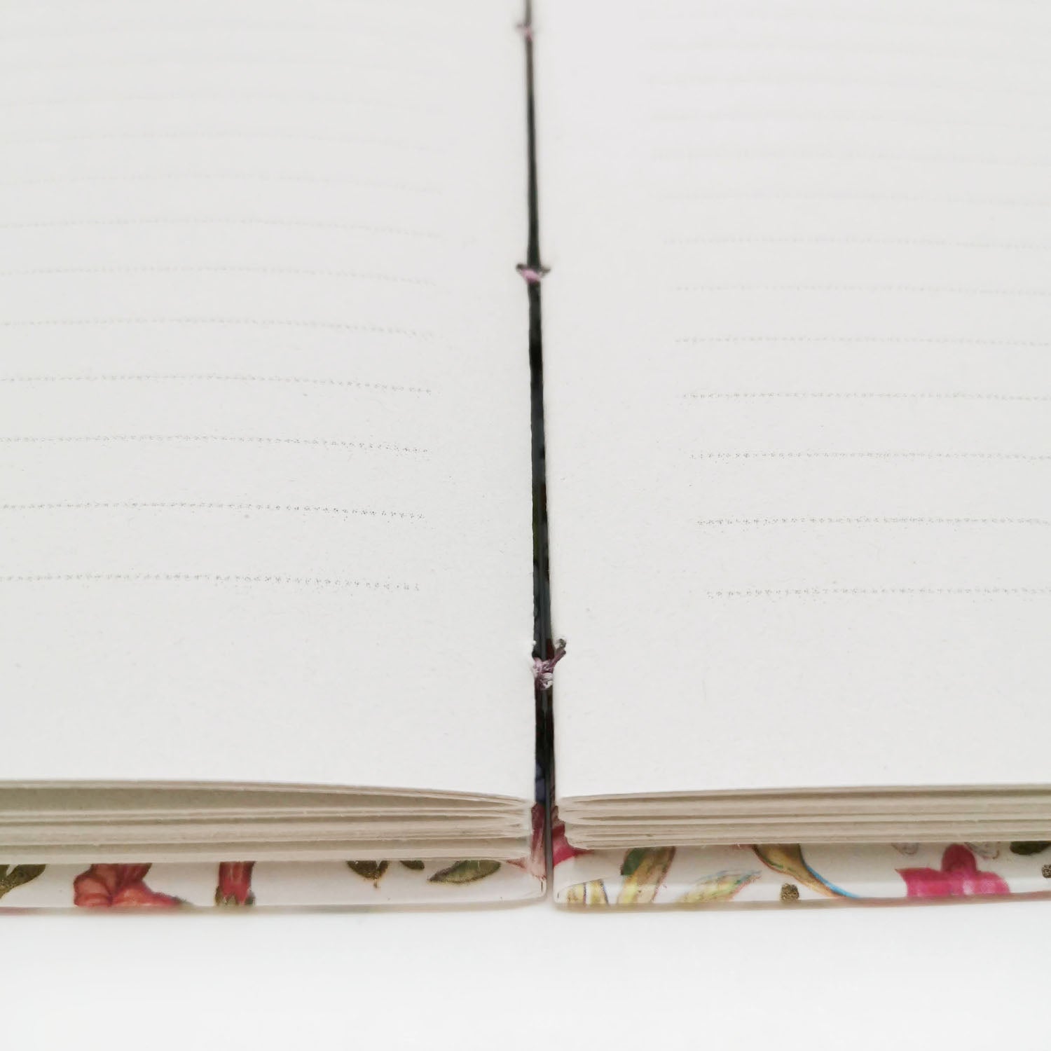 Handmade Notebook with Byzantine Binding - Dragonfly