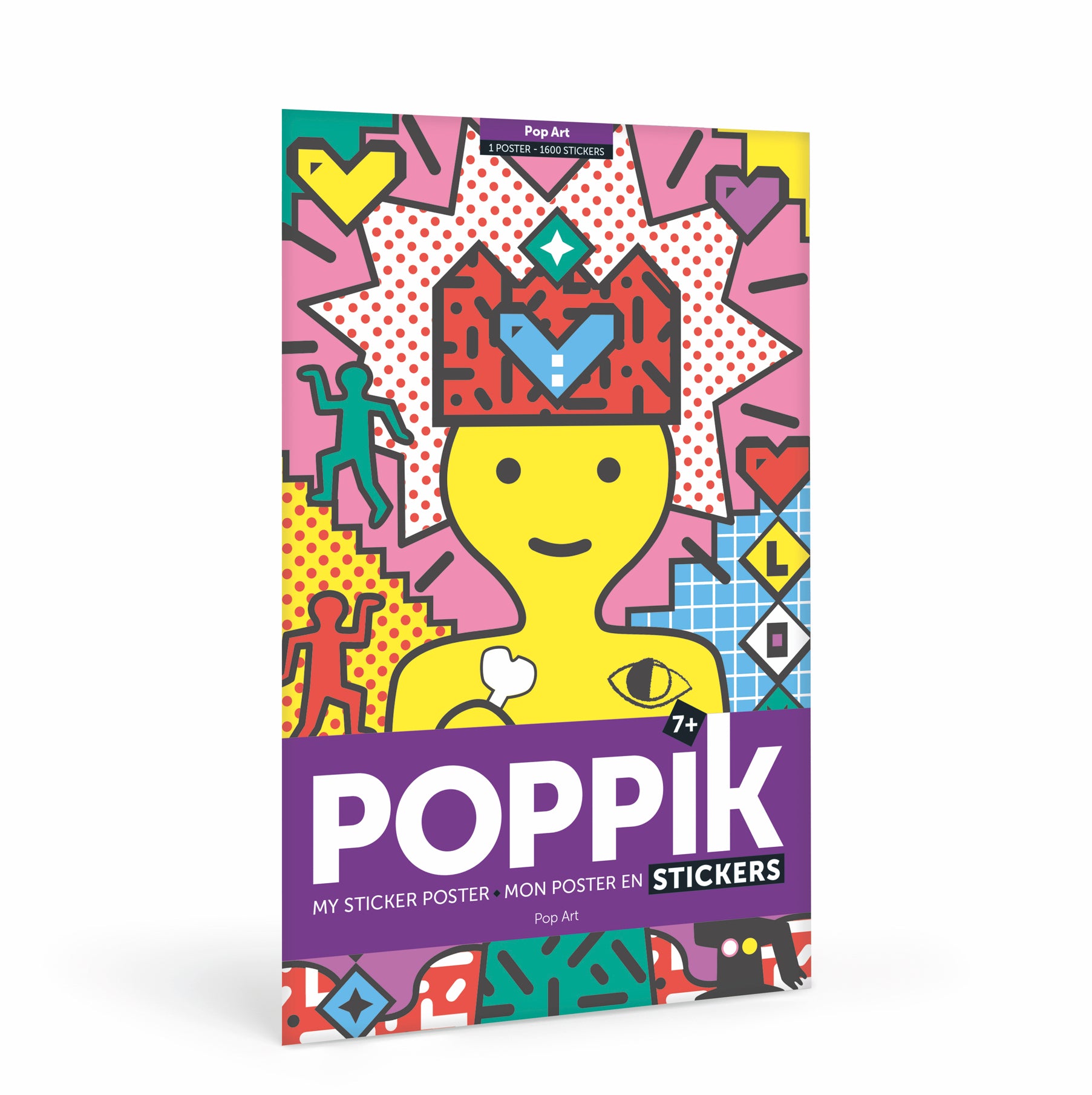 Large Poster with 1600 stickers – Pop Art