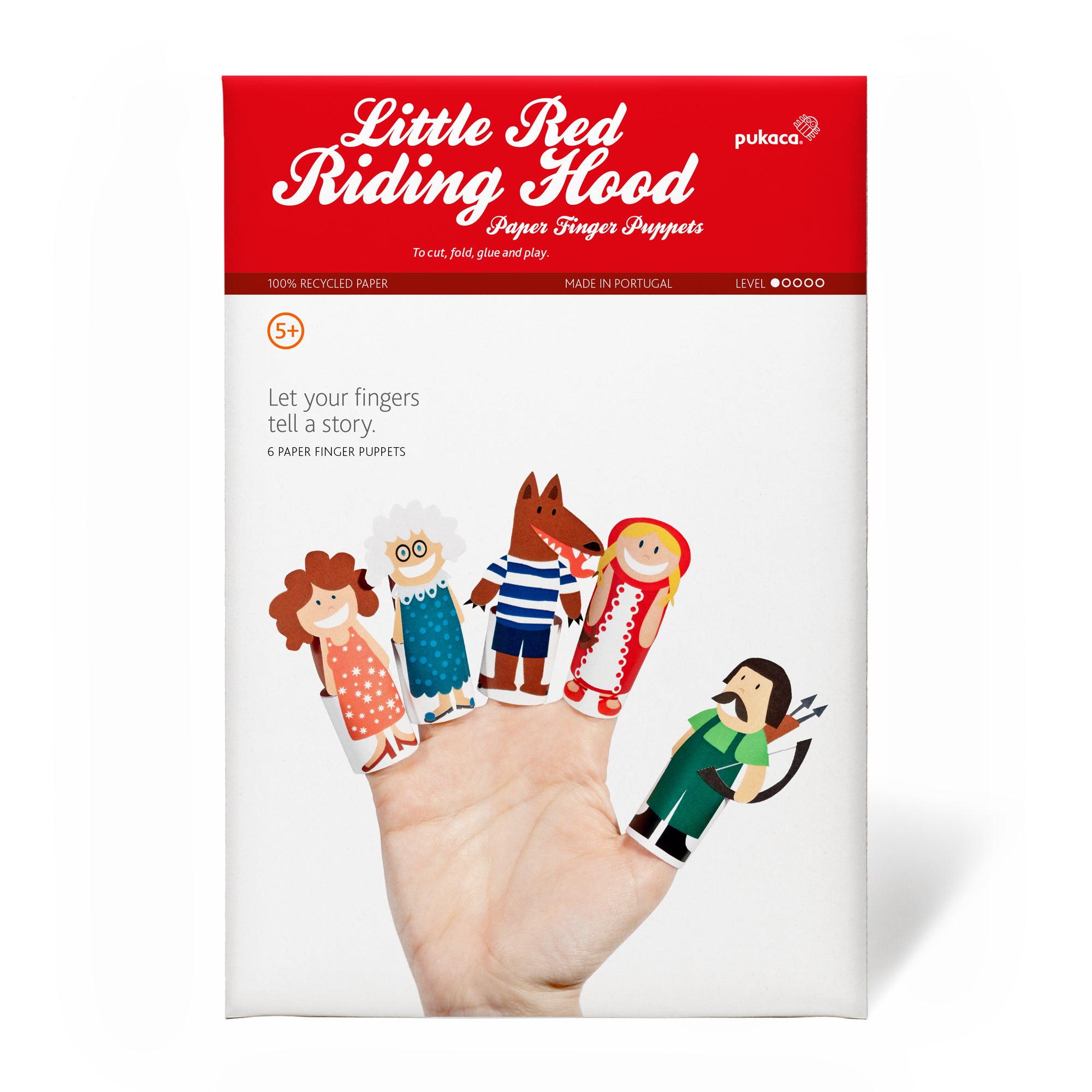 Finger puppets - Little Red Riding Hood