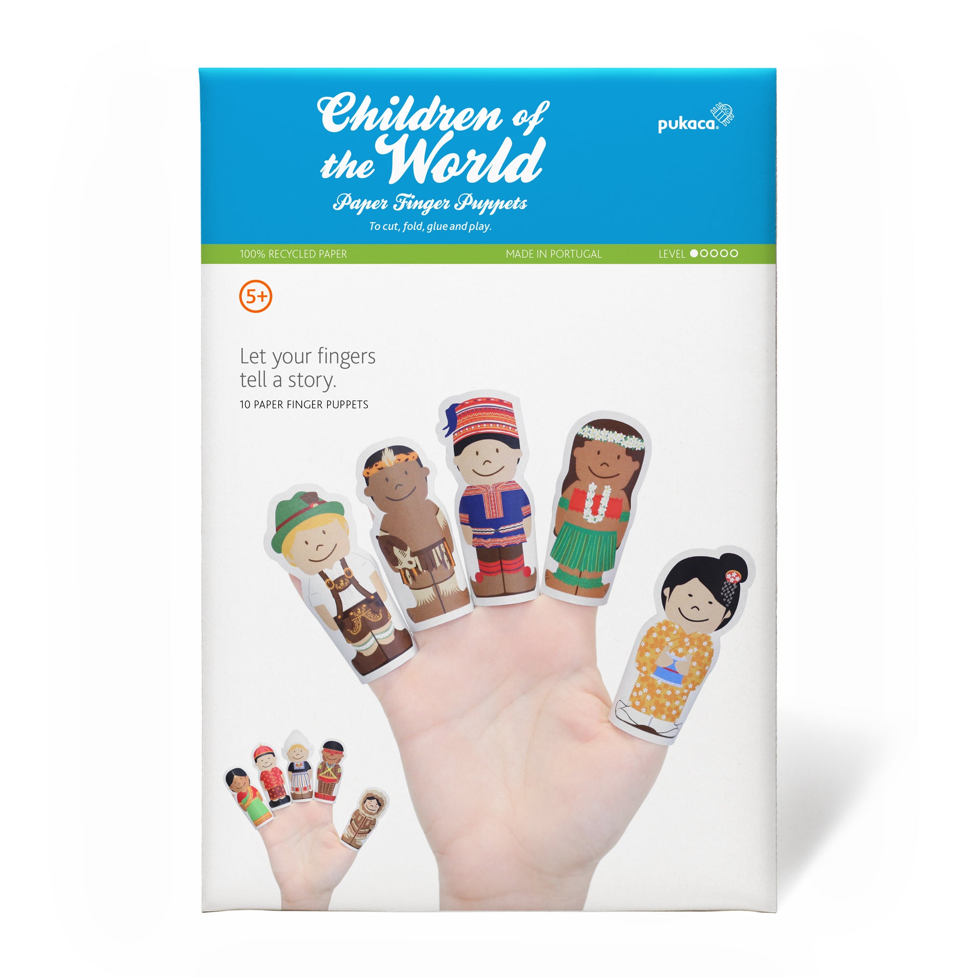 Finger puppets - Children of the World