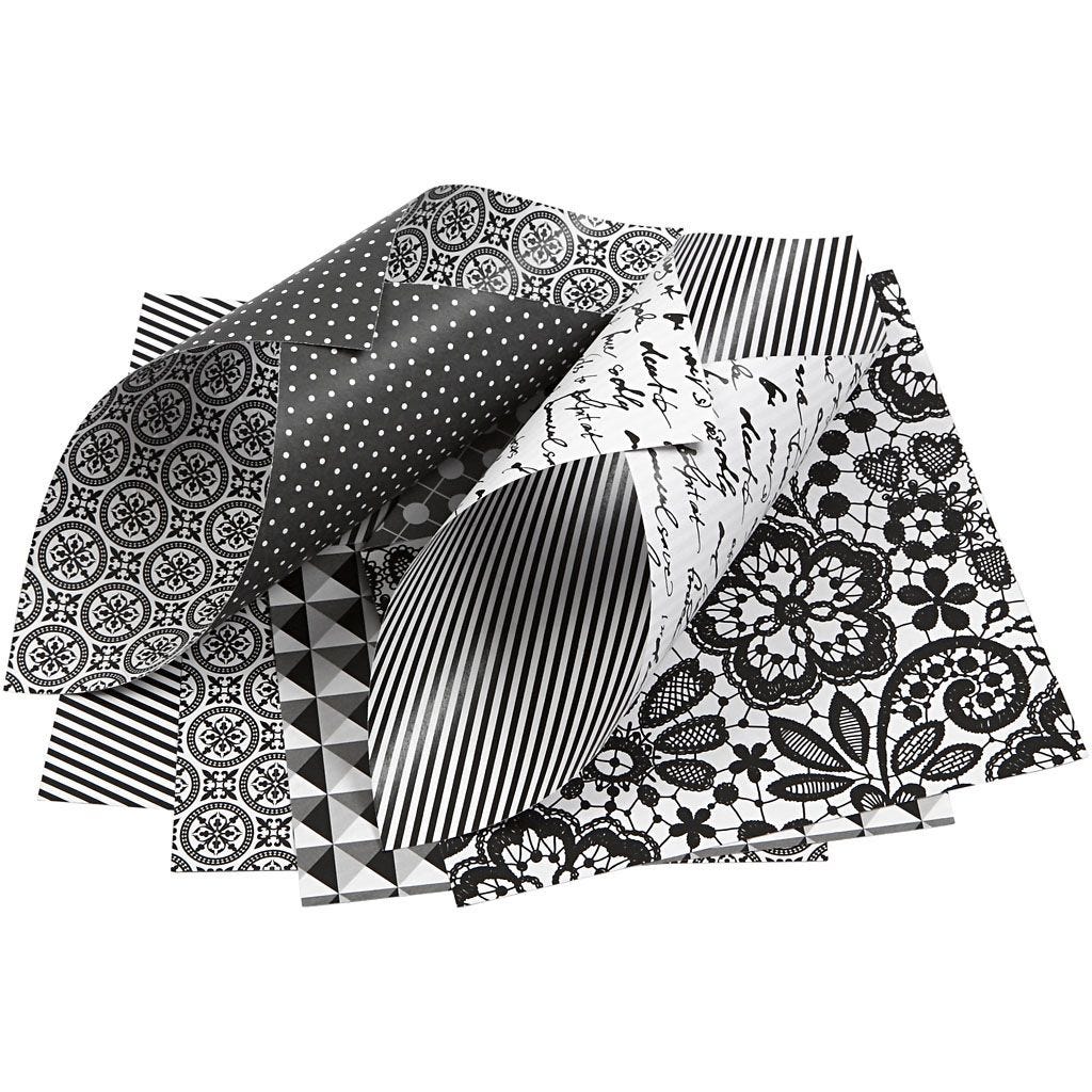 Small Origami Set Black & White