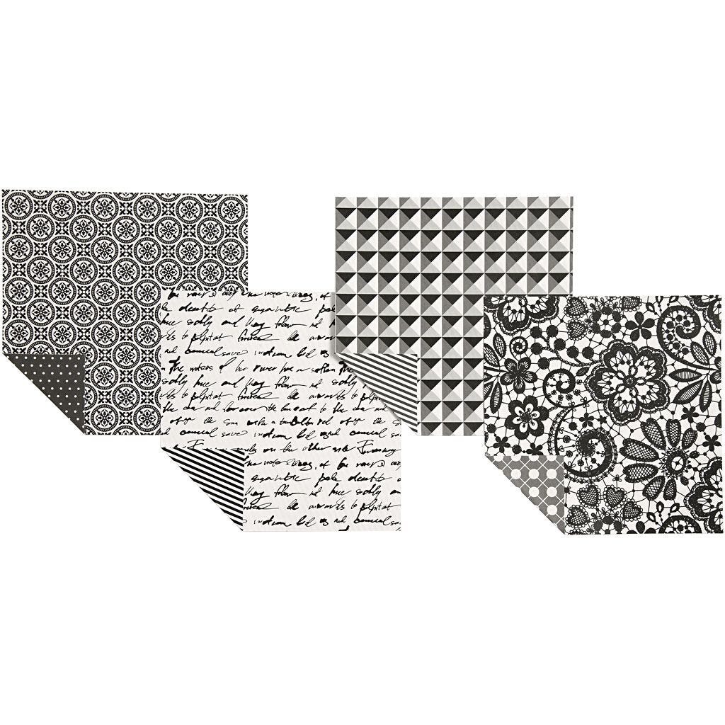 Origami Set Almost Black