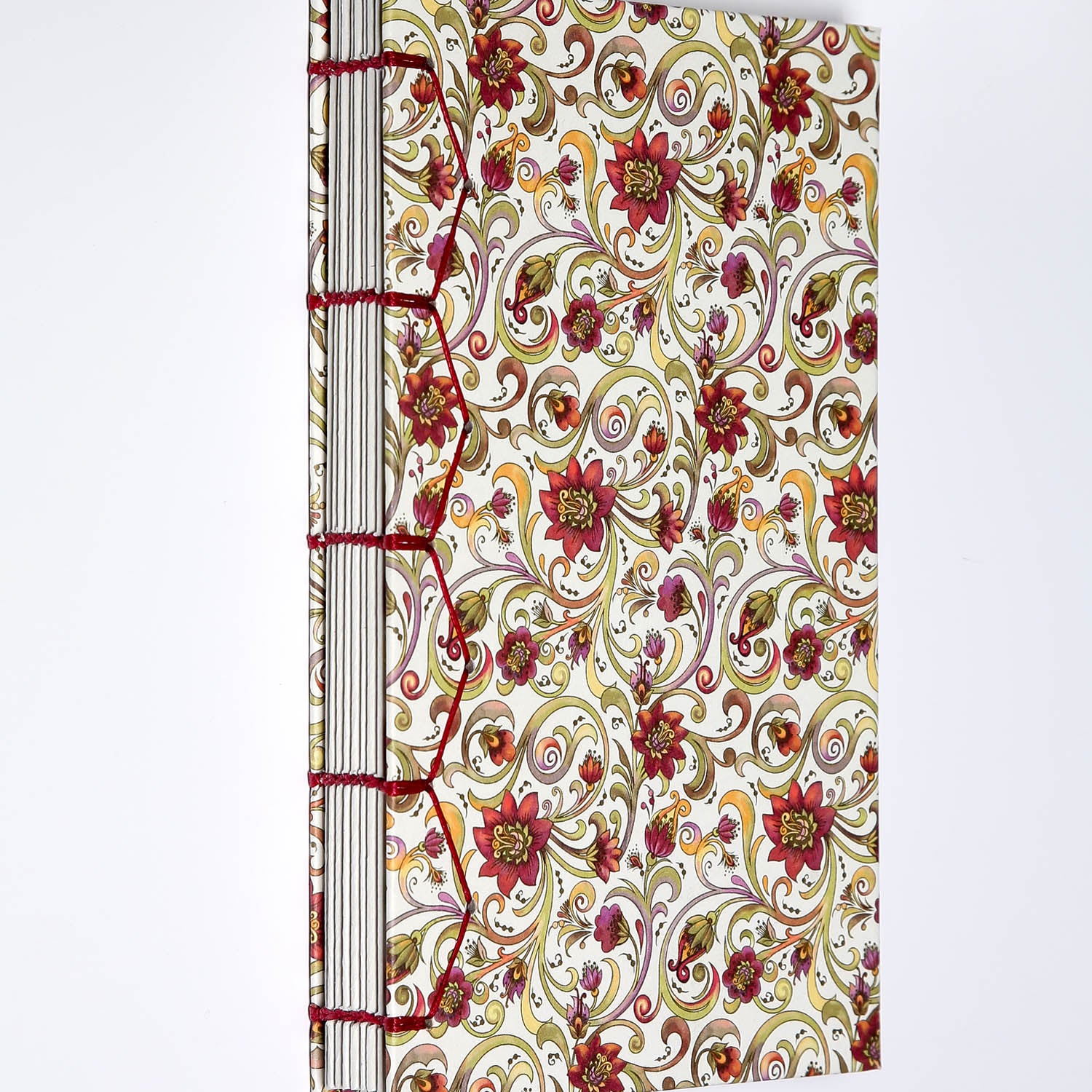 Handmade Notebook with Byzantine Binding - Arabesca