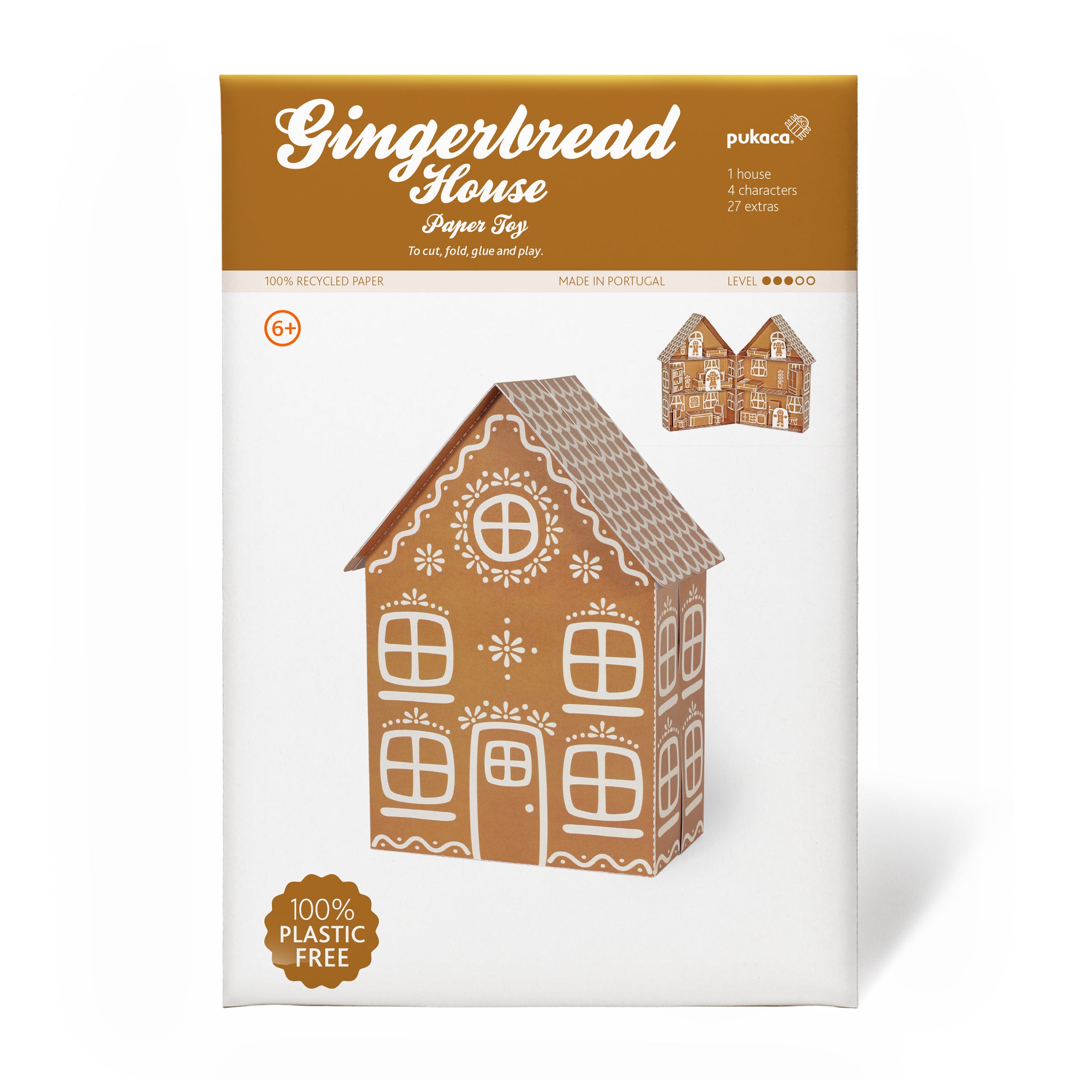 Επιτραπέζιο Παιχνίδι - Ginger House Paper Toy