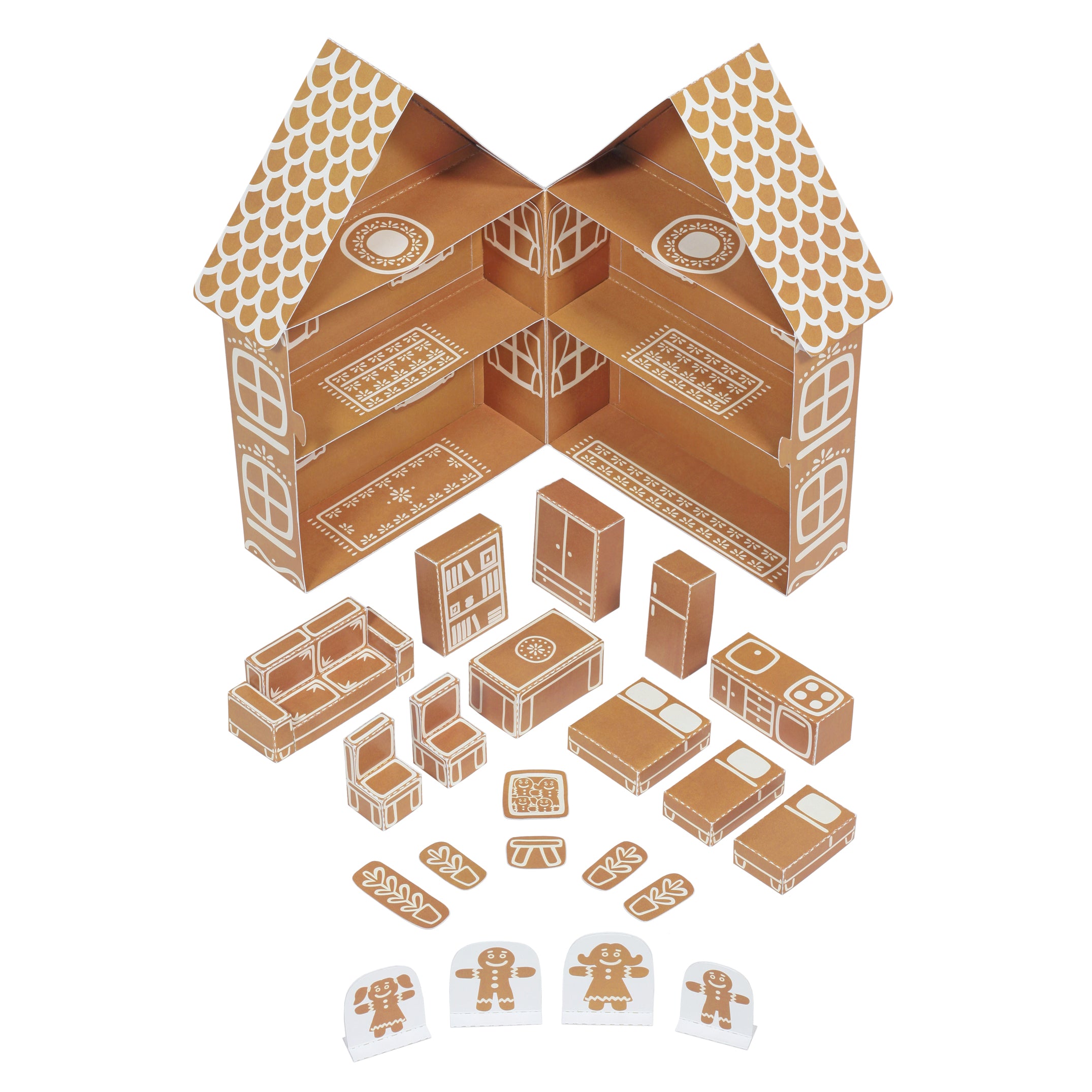 Επιτραπέζιο Παιχνίδι - Ginger House Paper Toy
