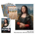 Large Poster with 1600 stickers – Mona Lisa