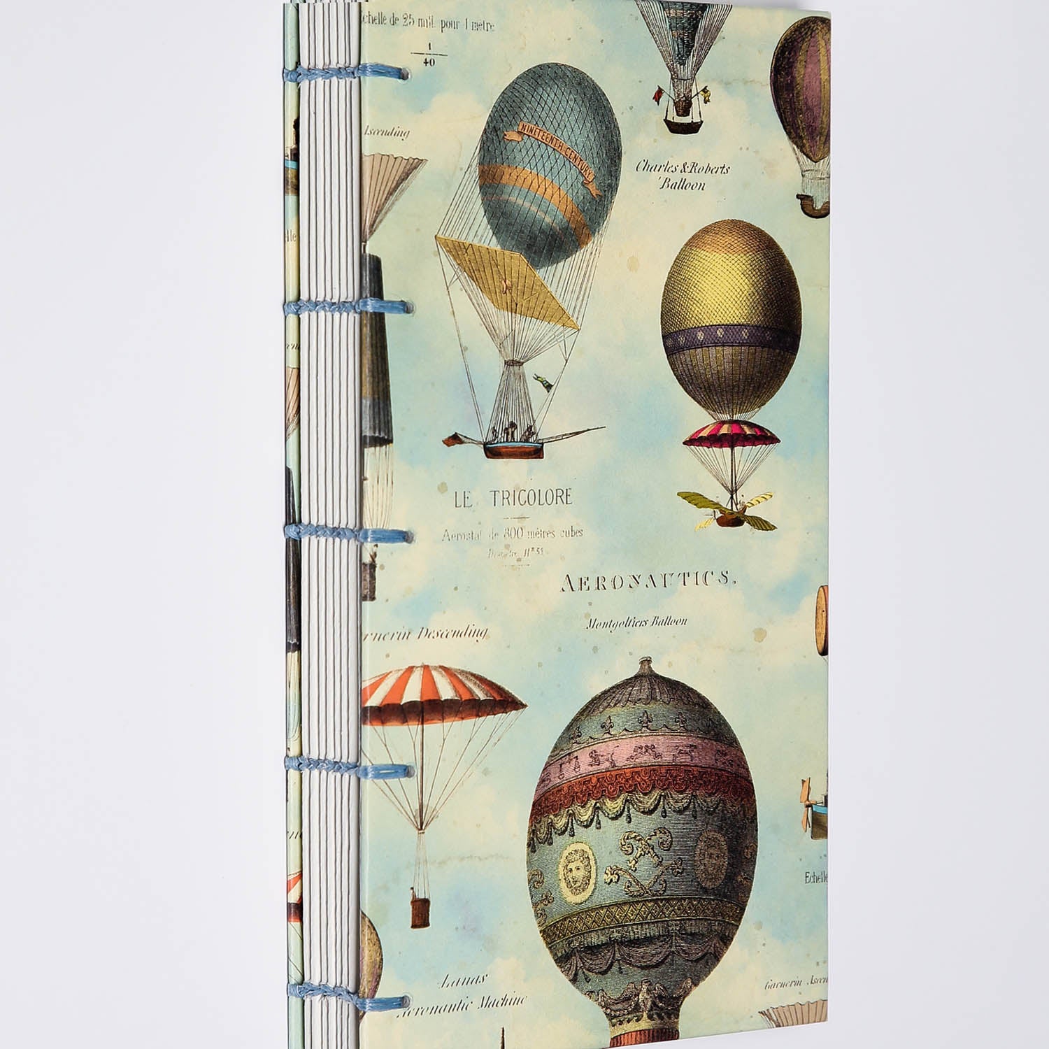 Ημερολόγιο Εβδομαδιαίο 2026 με Βυζαντινή Βιβλιοδεσία - Hot Air Balloon