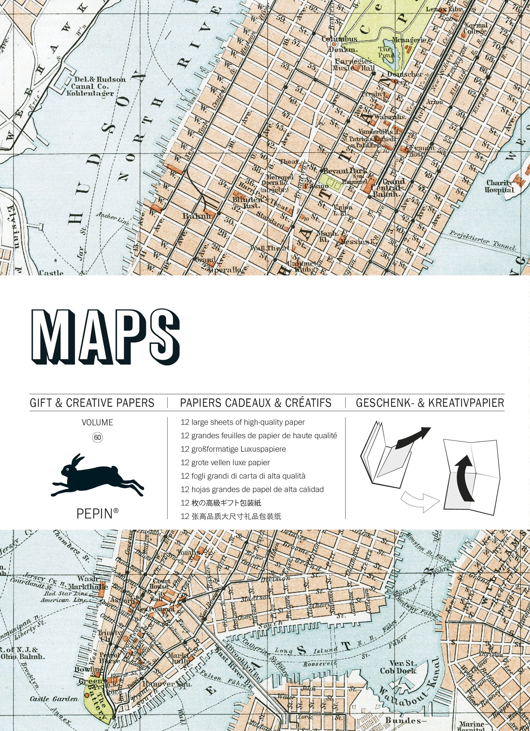 Gift & creative papers - Maps