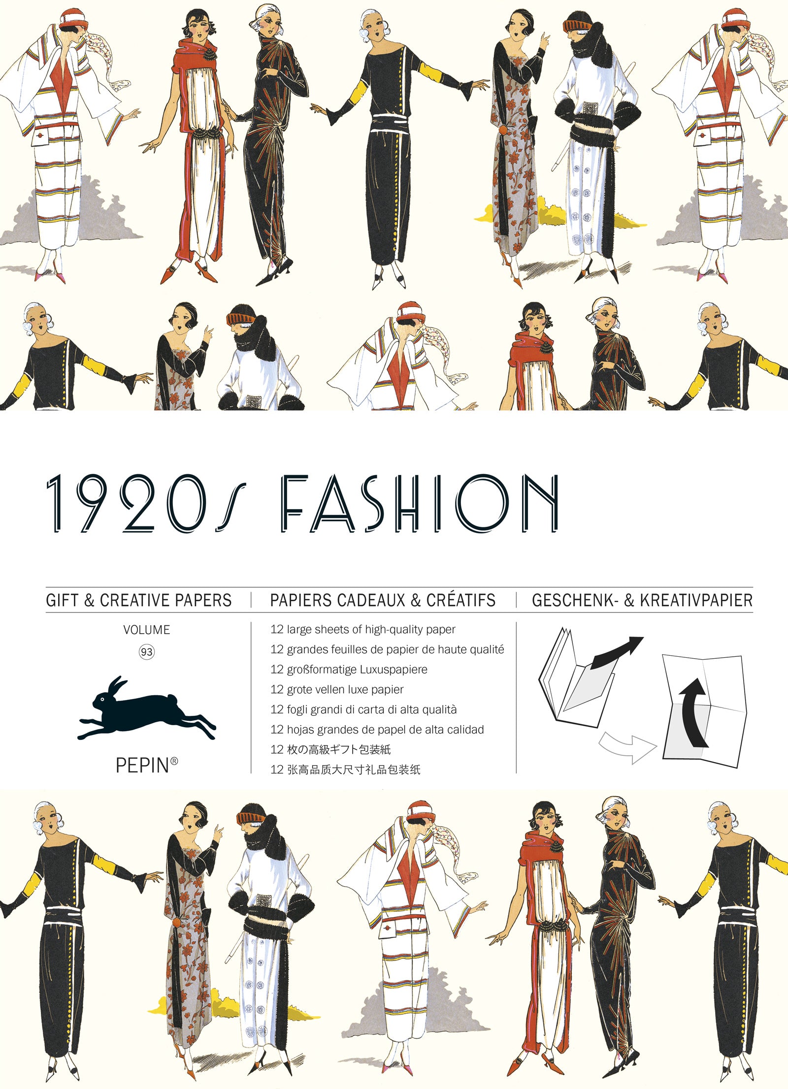 Gift &amp; creative papers - 1920s Fashion