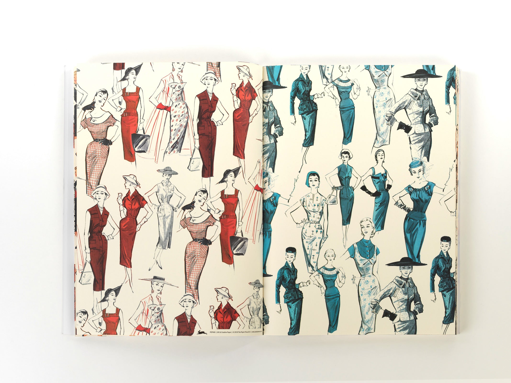 Gift & creative papers - 1950s Fashion