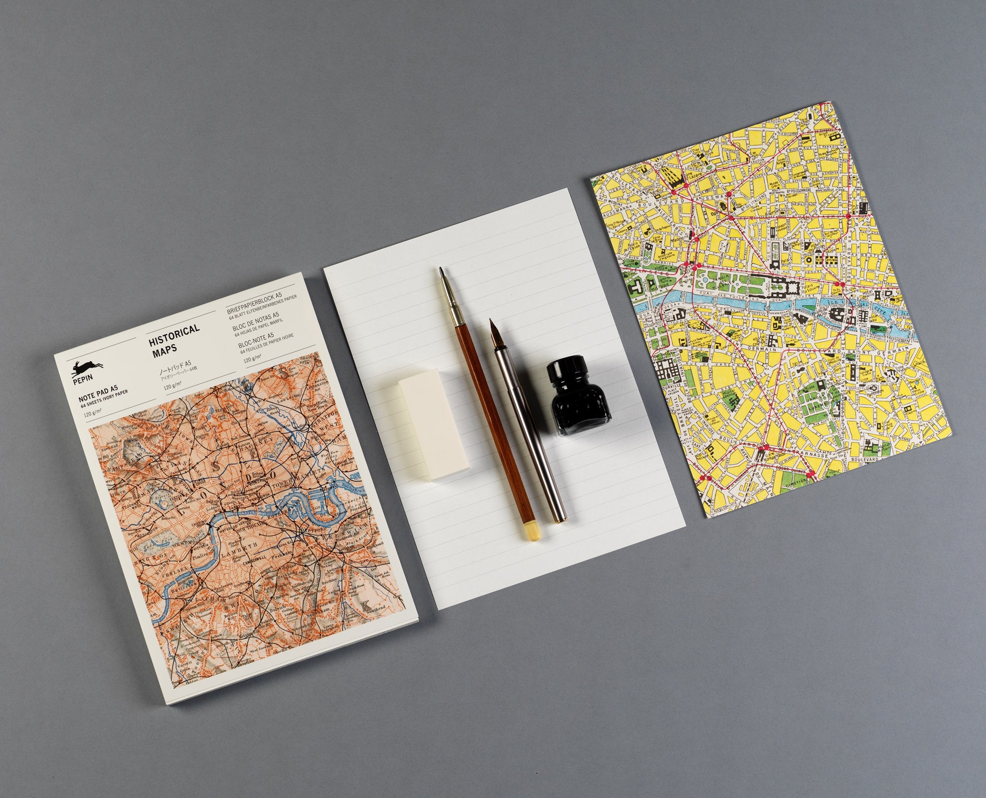 A5 Notebook - Maps