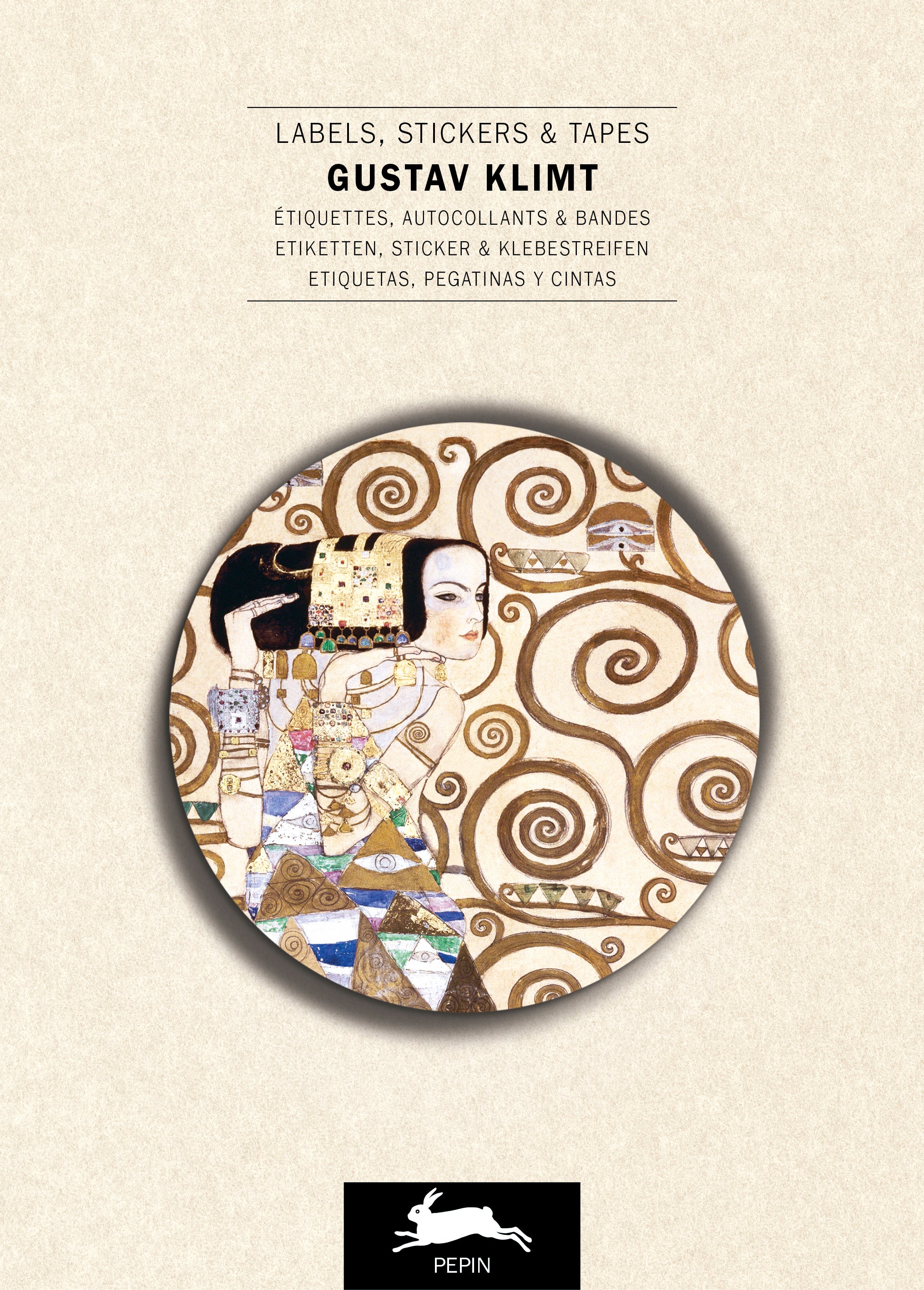 Klimt - Βιβλία με ετικέτες και αυτοκόλλητα