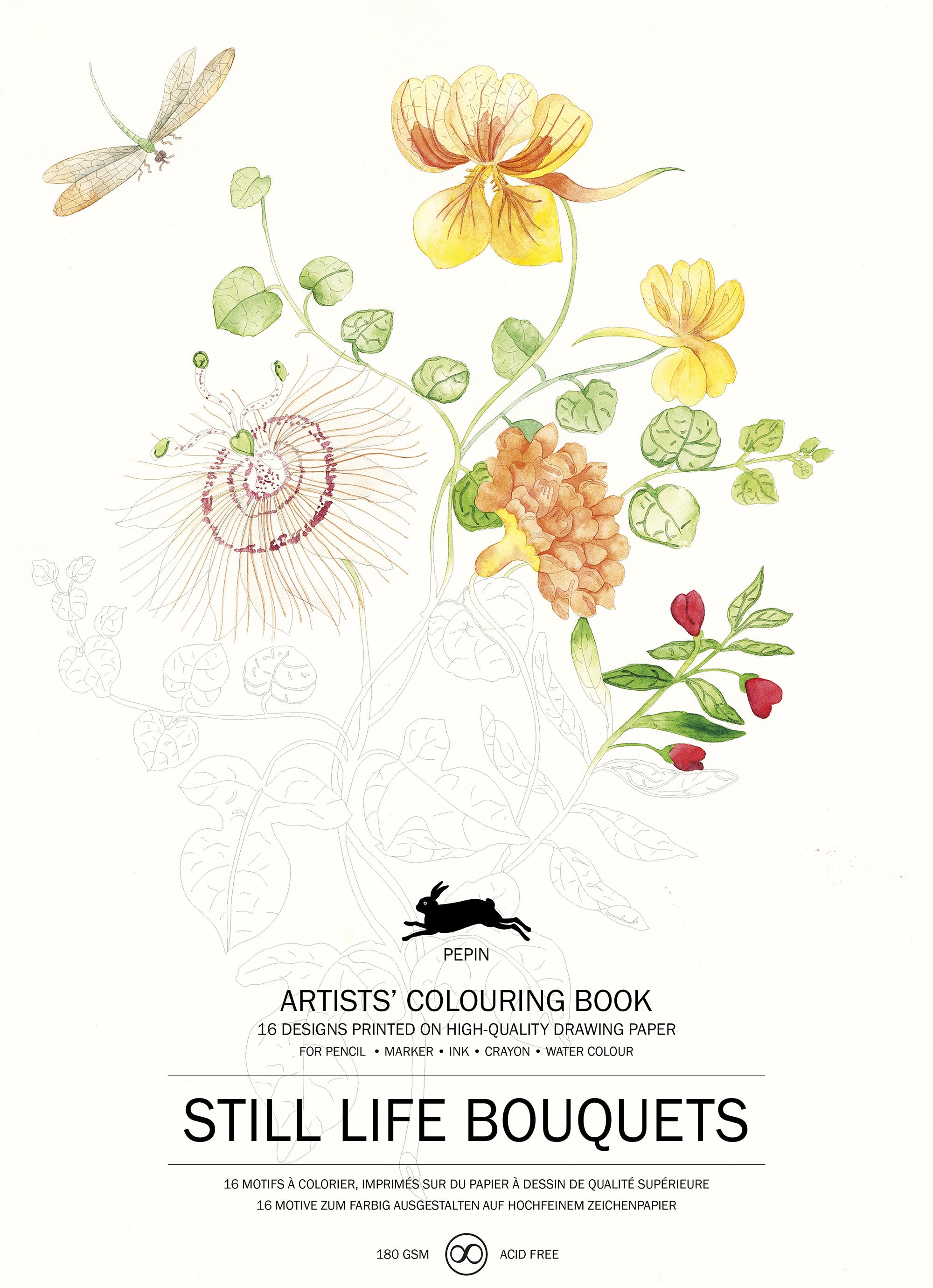 Artists’ Colouring Book - Still Life Bouquets