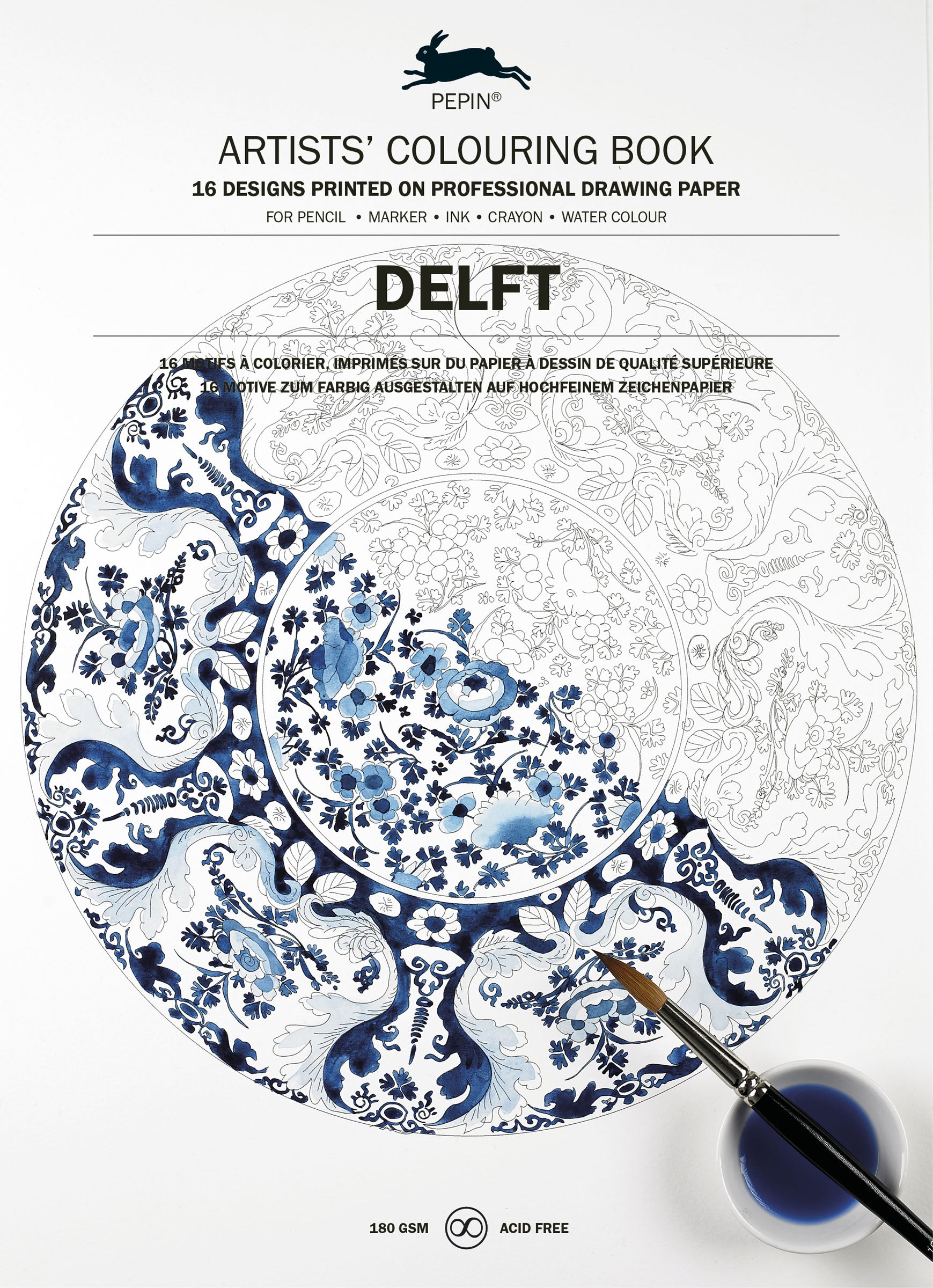 Artists’ Colouring Book - Delft